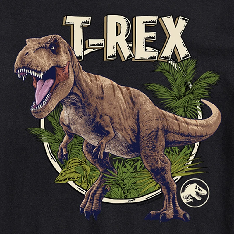 Mens Short Sleeve Jurassic World Graphic T-Shirt