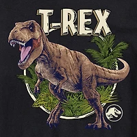 Mens Short Sleeve Jurassic World Graphic T-Shirt