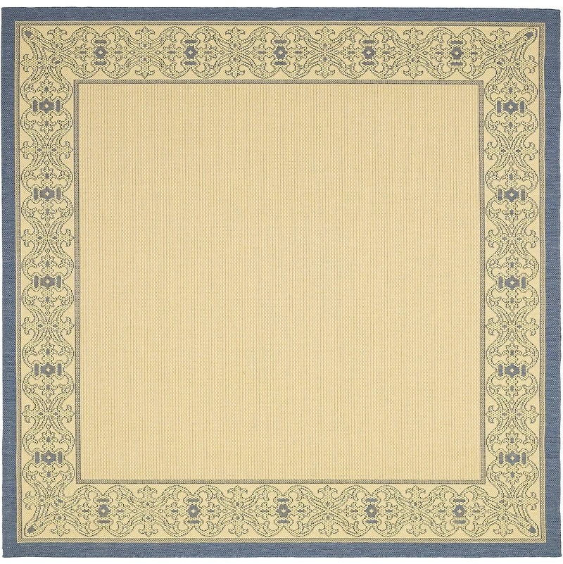 Courtyard Tribal Indoor/Outdoor Square Rugs