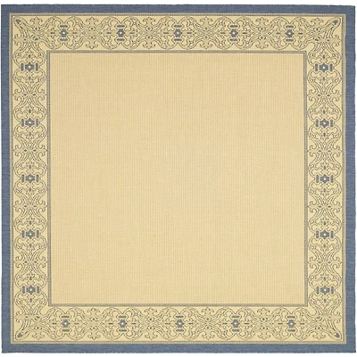 Courtyard Tribal Indoor/Outdoor Square Rugs