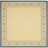 Courtyard Tribal Indoor/Outdoor Square Rugs