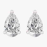 (H-I / SI1-SI2) 1/2 CT. T.W. Lab Grown White Diamond 14K Gold 5.3mm Pear Stud Earrings