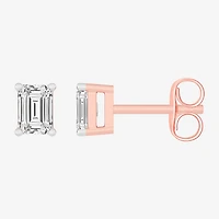 (H-I / SI1-SI2) 1/2 CT. T.W. Lab Grown White Diamond 14K Gold 4.2mm Stud Earrings