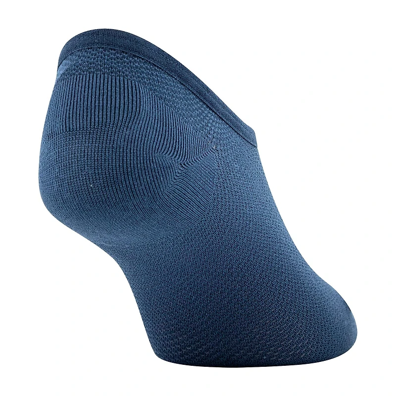 Peds Mid Cut Womens Breathable Multi-Pack 4 Pair Liner Socks