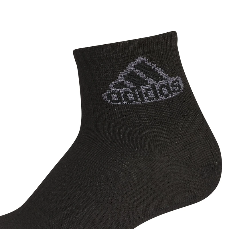 adidas Little & Big Kid Boys 6 Pair Quarter Ankle Socks