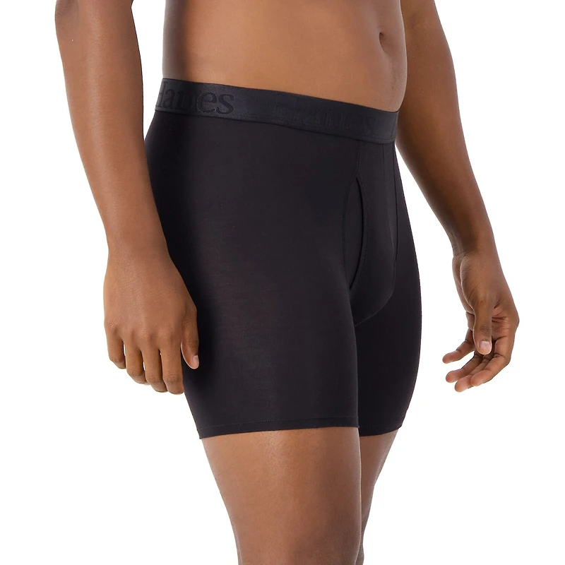 Hanes Originals Supersoft Mens 3 Pack Boxer Briefs Uo2ba3