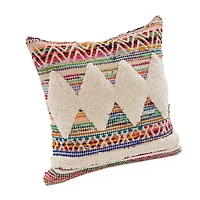 LR Home May Diamond Square Throw Pillow