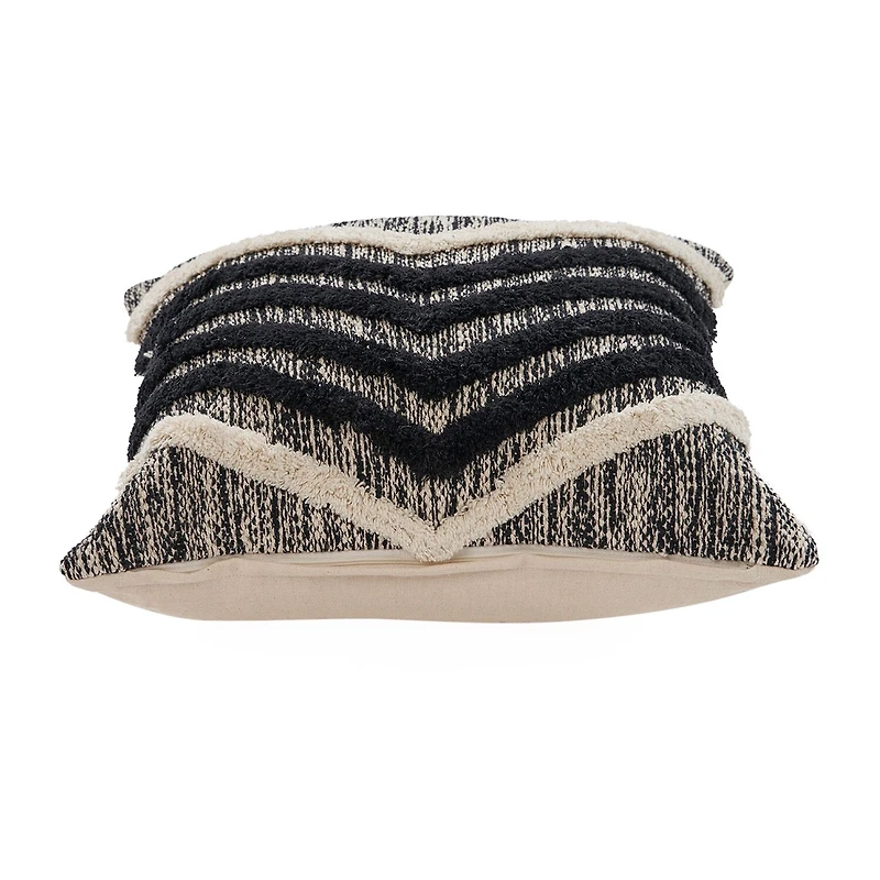 LR Home Maymis Chevron Square Throw Pillow