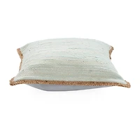 LR Home Abeje Bordered Square Throw Pillow