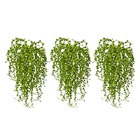 Senecio Artificial Succulent Plant; Set of 3