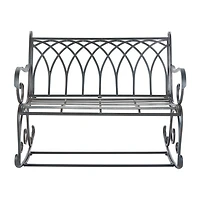 Safavieh Ressi Patio Collection Rocking Bench