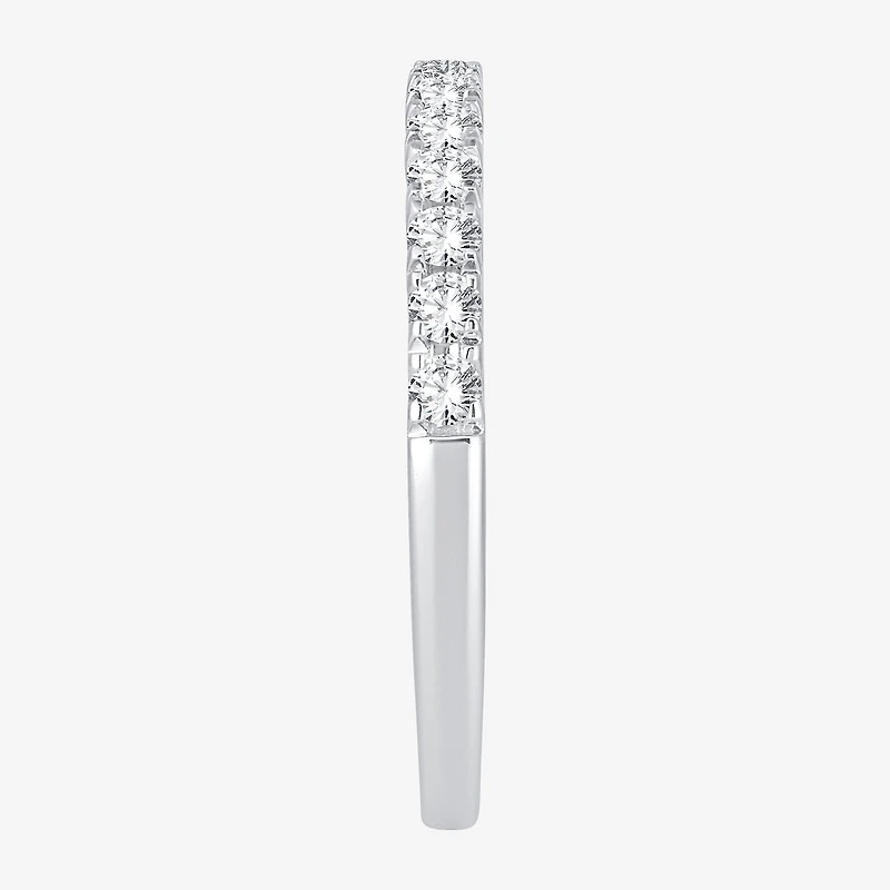 H-I / Si1-Si2) Womens 1/ CT. T.W. Lab Grown White Diamond 10K Gold Wedding Band