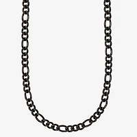 Shaquille O'Neal XLG™ Mens Stainless Steel 24 Inch Figaro Chain Necklace