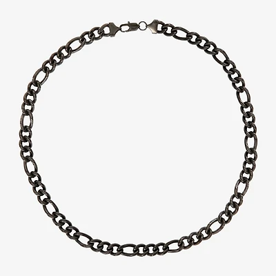Shaquille O'Neal XLG™ Mens Stainless Steel 24 Inch Figaro Chain Necklace