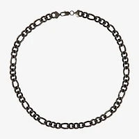 Shaquille O'Neal XLG™ Mens Stainless Steel 24 Inch Figaro Chain Necklace