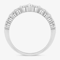 (I / Si2) Womens 1 CT. T.W. Lab Grown White Diamond 14K Gold Wedding Band