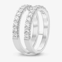 (I / Si2) Womens 1 CT. T.W. Lab Grown White Diamond 14K Gold Band
