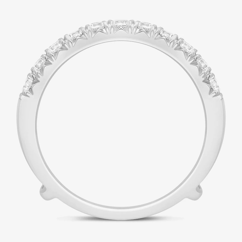 (I / Si2) Womens 1 CT. T.W. Lab Grown White Diamond 14K Gold Band