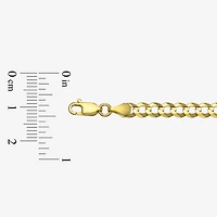14K Yellow Gold 4.65 MM Curb Necklace 20"