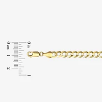 14K Yellow Gold 5.7MM Curb Necklace