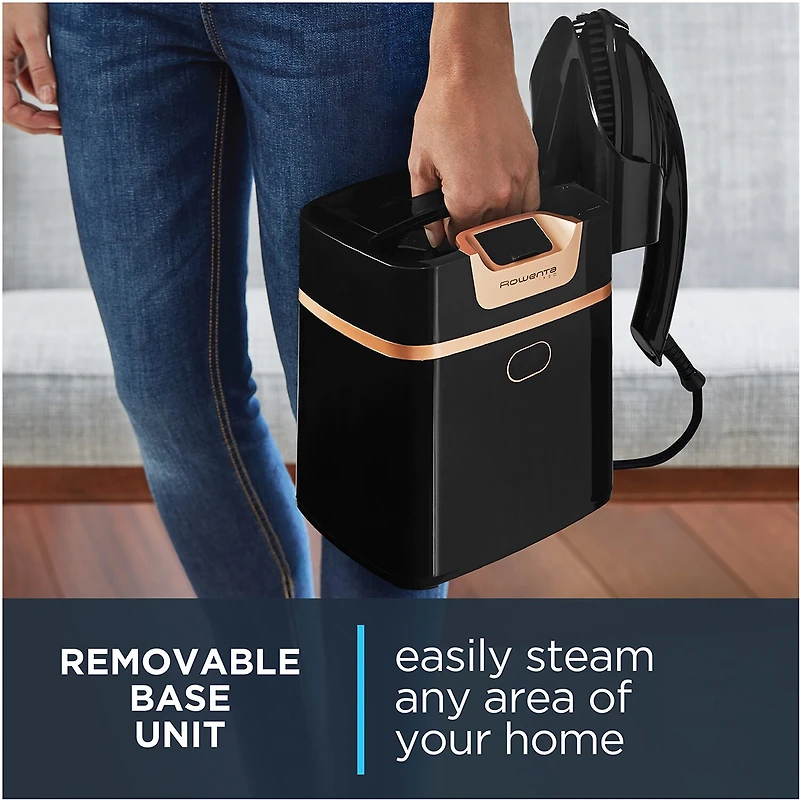 ROWENTA IXEO All in One Iron & Steamer Solution with Built-in 3-Position Board