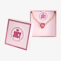 Juicy By Juicy Couture Gold Tone Halo Womens 16 Inch Collar Necklace