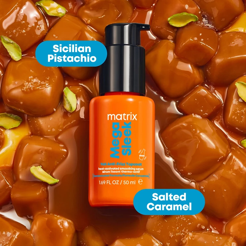 Matrix Mega Sleek 96h Anti-Frizz Topcoat Hair Serum