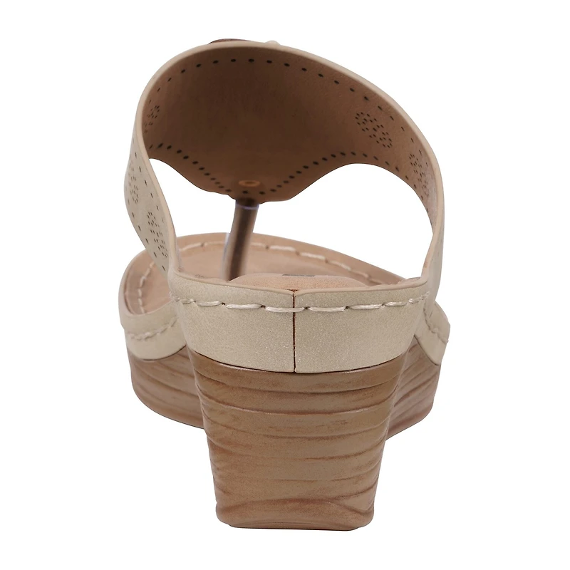 GC Shoes Womens Willa Wedge Sandals