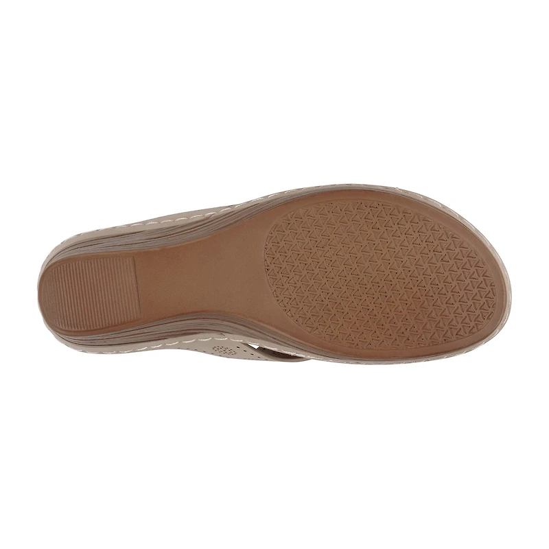 GC Shoes Womens Willa Wedge Sandals