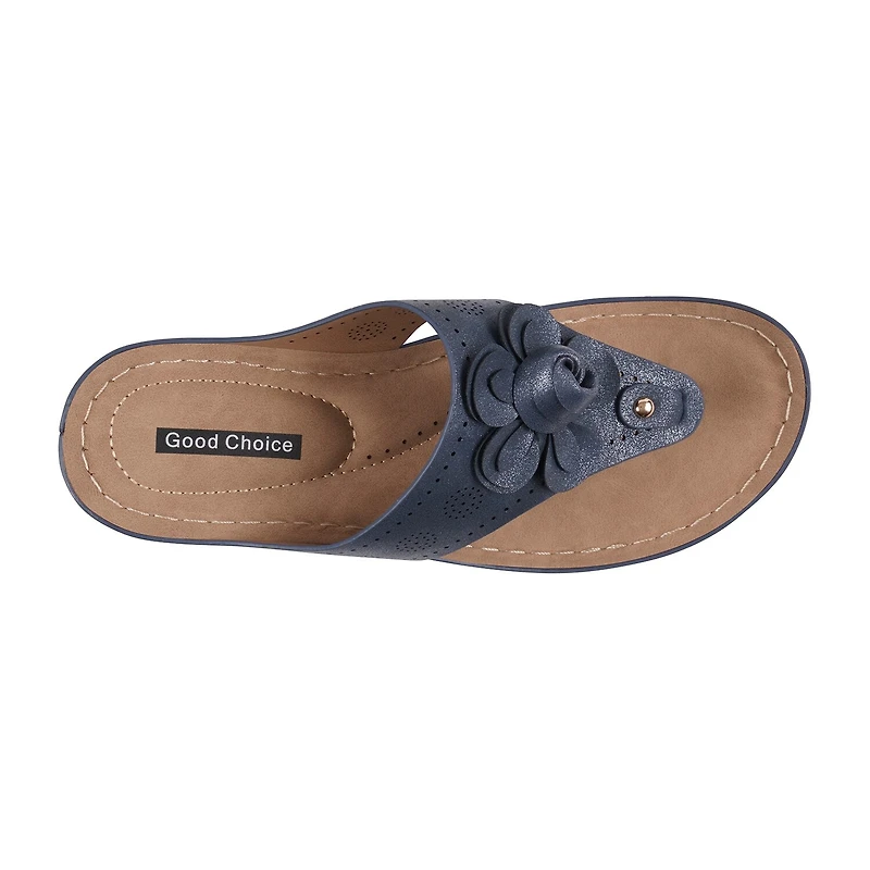 GC Shoes Womens Willa Wedge Sandals