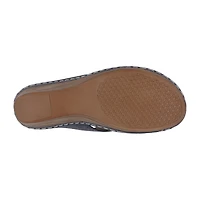 GC Shoes Womens Willa Wedge Sandals