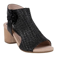 GC Shoes Womens Zakki Shootie Heeled Sandals