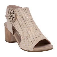GC Shoes Womens Zakki Shootie Heeled Sandals