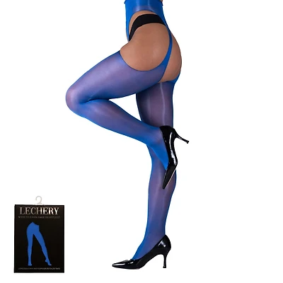 LECHERY Lustrous Suspender Tights 1 Pair 20 Denier Pantyhose
