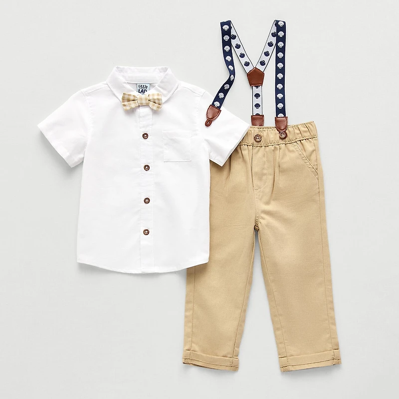 Little Lad Baby Boys 2-pc. Pant Set