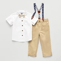 Little Lad Baby Boys 2-pc. Pant Set