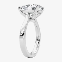 Grown Gorgeous (F / Vs2) Womens 4 1/2 CT. T.W. Lab White Diamond 14K Gold Oval Solitaire Engagement Ring
