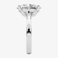 Grown Gorgeous (F / Vs2) Womens 4 1/2 CT. T.W. Lab White Diamond 14K Gold Oval Solitaire Engagement Ring