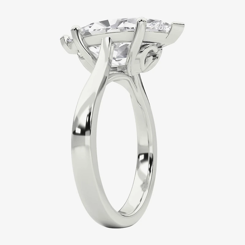 Grown Gorgeous (F / Vs2) Womens / CT. T.W. Lab White Diamond 14K Gold Marquise Solitaire Engagement Ring