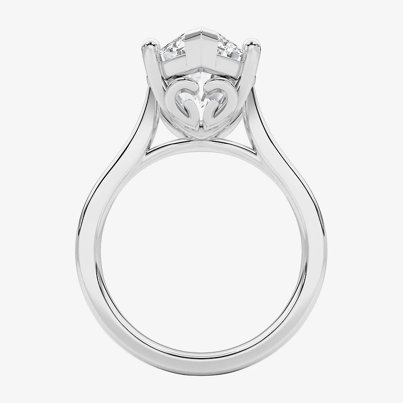 Grown Gorgeous (F / Vs2) Womens 5 5/8 Ct. T.W. Lab White Diamond 14K Gold Marquise Solitaire Engagement Ring