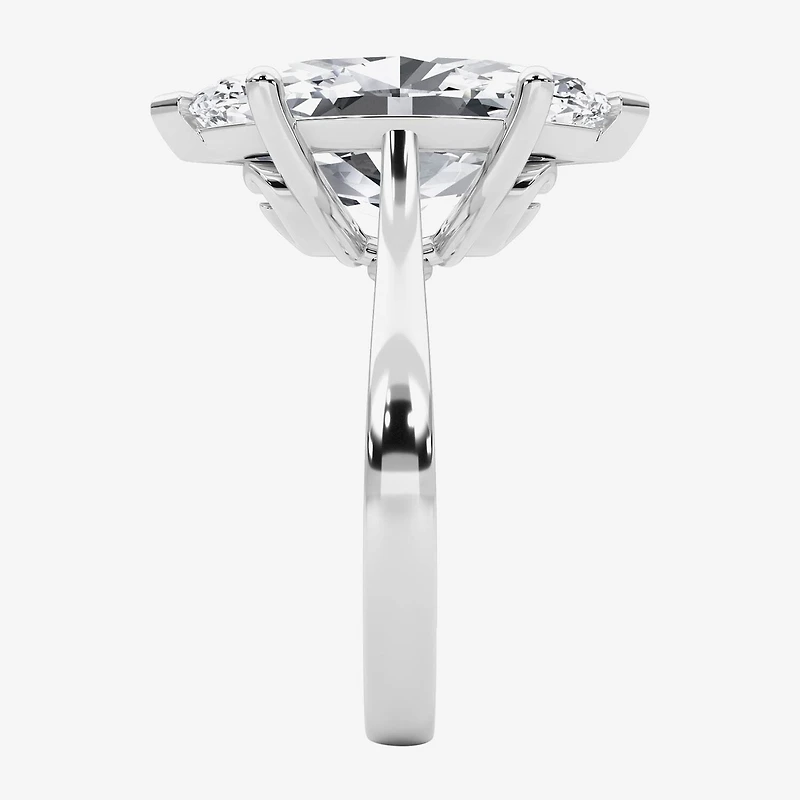 Grown Gorgeous (F / Vs2) Womens 5 5/8 Ct. T.W. Lab White Diamond 14K Gold Marquise Solitaire Engagement Ring