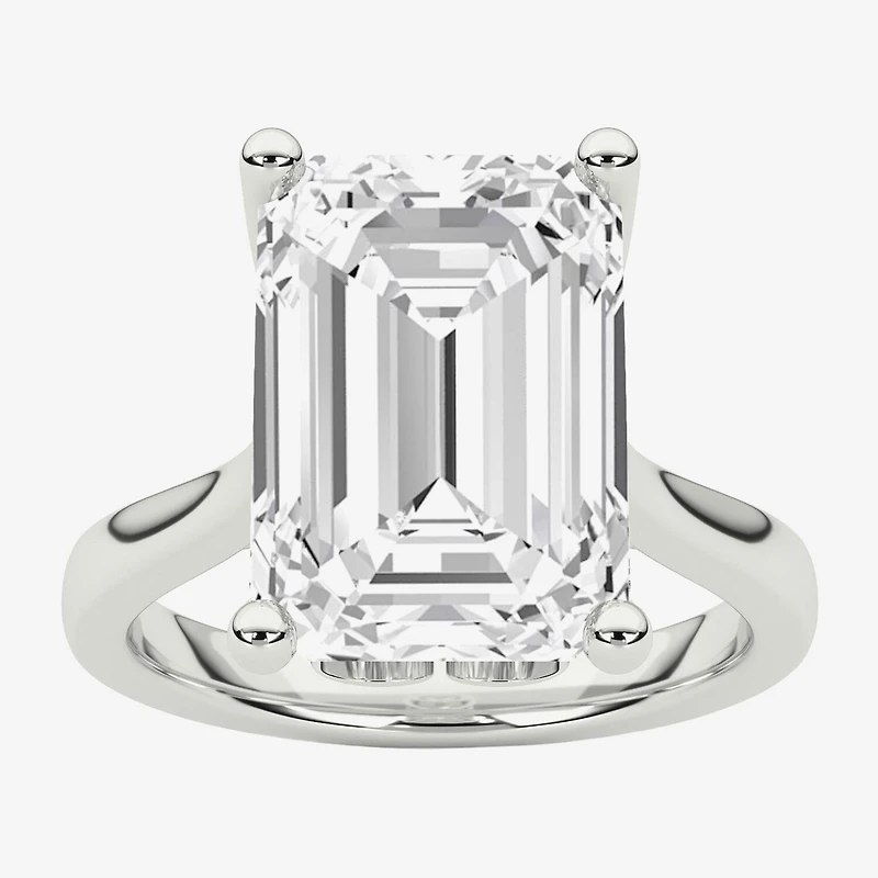 Grown Gorgeous (F / Vs2) Womens / CT. T.W. Lab White Diamond 14K Gold Solitaire Engagement Ring
