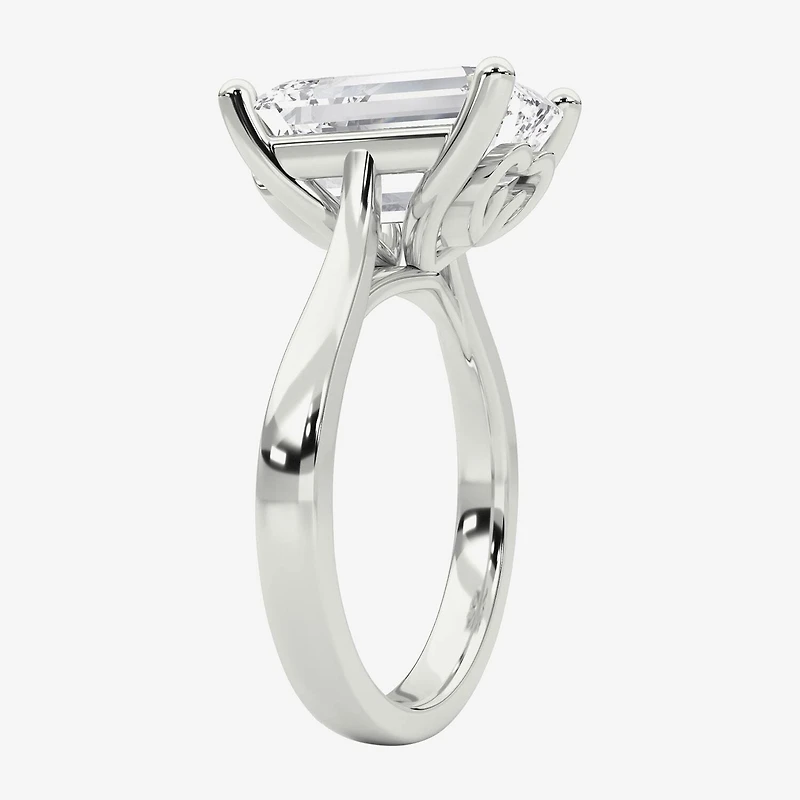 Grown Gorgeous (F / Vs2) Womens / CT. T.W. Lab White Diamond 14K Gold Solitaire Engagement Ring