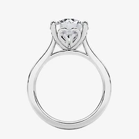 Grown Gorgeous (F / Vs2) Womens 3 3/4 CT. T.W. Lab White Diamond 14K Gold Round Solitaire Engagement Ring