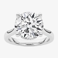 Grown Gorgeous (F / Vs2) Womens 3 3/4 CT. T.W. Lab White Diamond 14K Gold Round Solitaire Engagement Ring