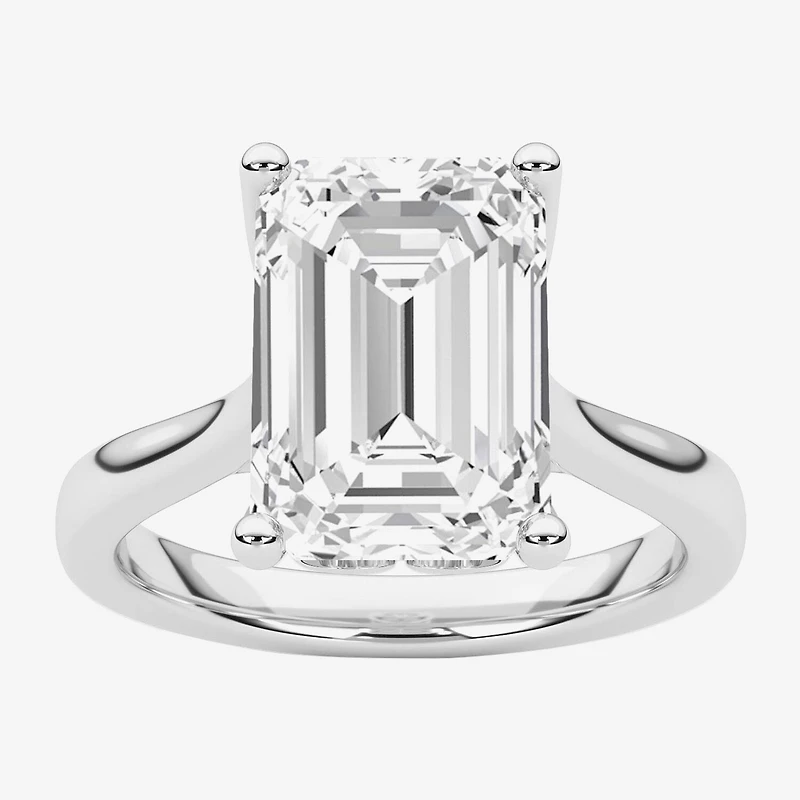 Grown Gorgeous (F / Vs2) Womens /4 CT. T.W. Lab White Diamond 14K Gold Solitaire Engagement Ring