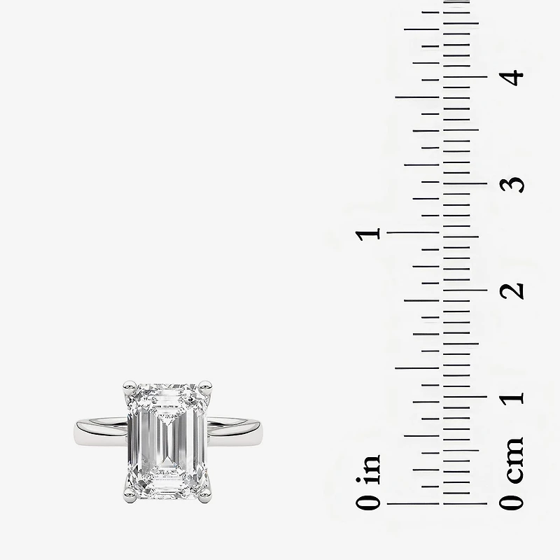 Grown Gorgeous (F / Vs2) Womens /4 CT. T.W. Lab White Diamond 14K Gold Solitaire Engagement Ring
