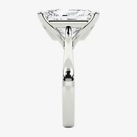 Grown Gorgeous (F / Vs2) Womens 5 5/8 Ct. T.W. Lab White Diamond 14K Gold Rectangular Solitaire Engagement Ring
