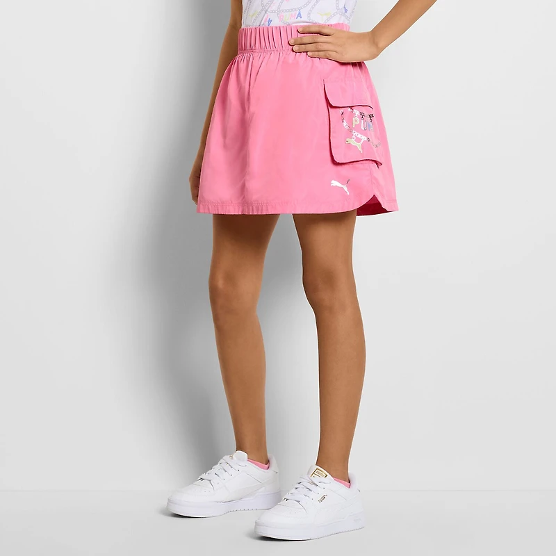 PUMA Big Kid Girls Mid Rise Skort