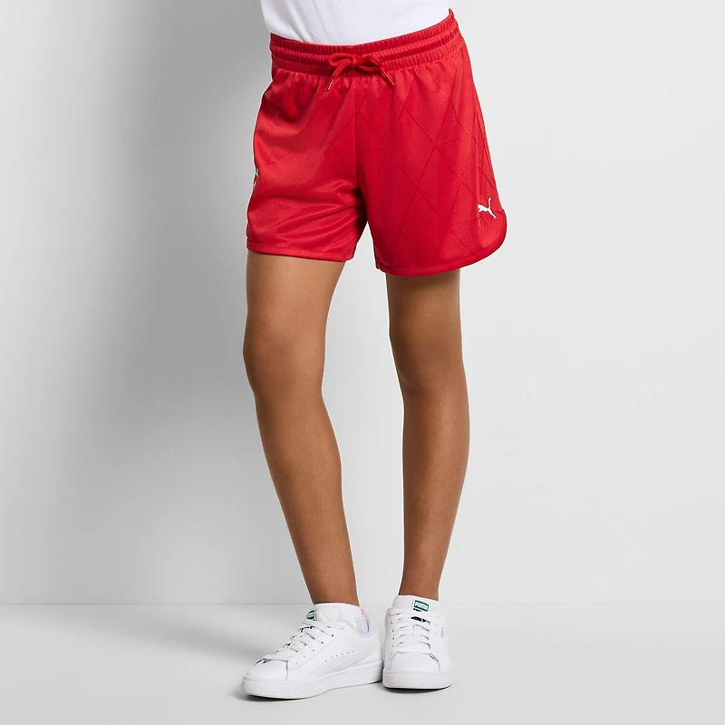 PUMA Big Kid Girls Mid Rise Pull-On Short